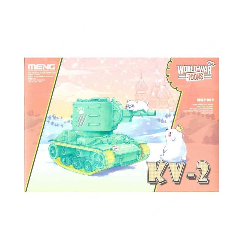 Russian Tank KV-2 World War Toon Meng Model WWP-004