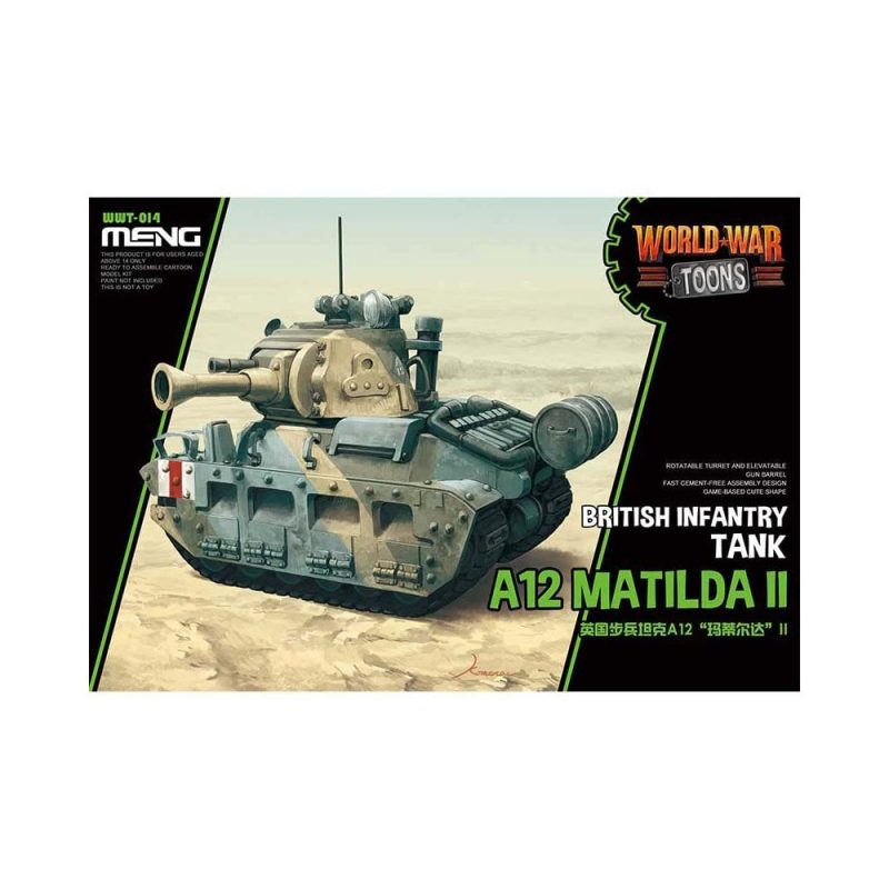 British Infantry Tank A12 Matilda Meng Model WWT-014