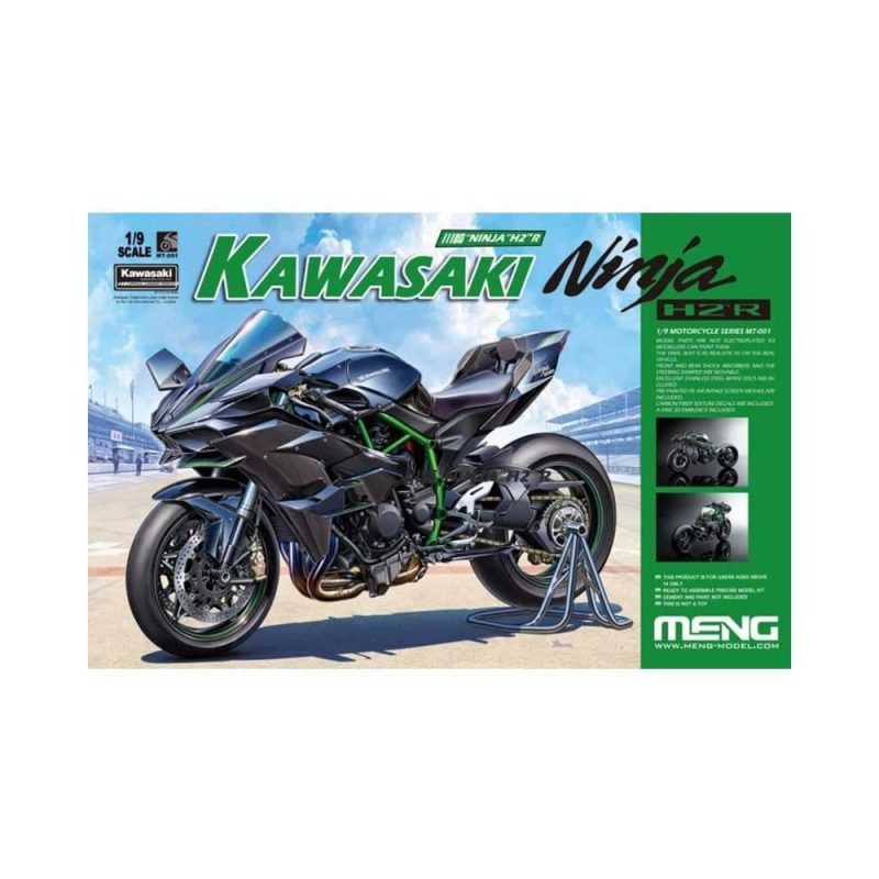 1/9 Kawasaki Ninja H2R Meng Model MT-001