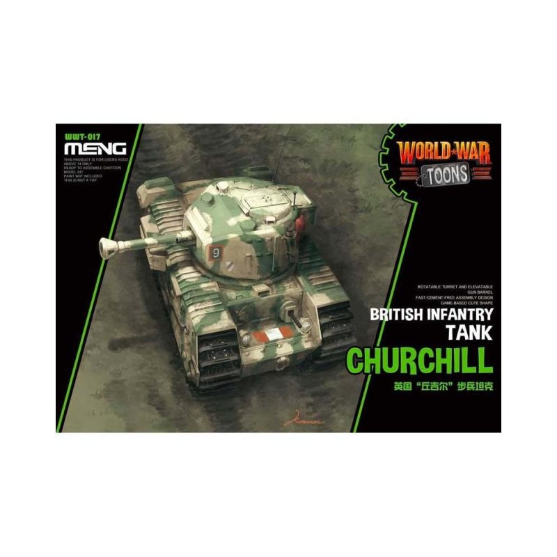 British Infantry Tank Churchill (Toon) Meng Model WWT-017