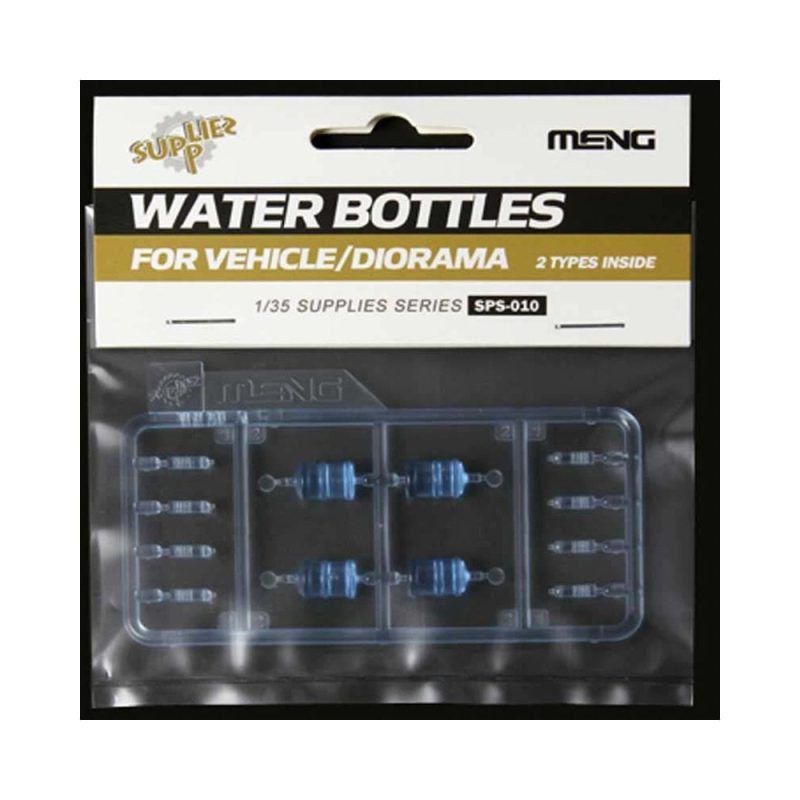 1/35 Water Bottles for Vehicle/ Diorama Meng Model SPS-010