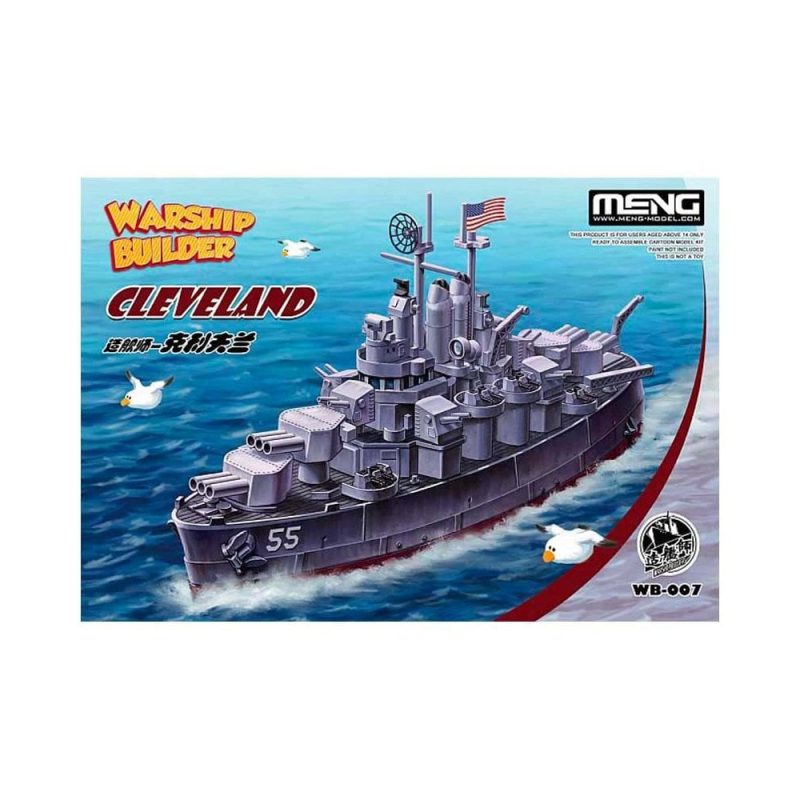 Warship Builder USS Cleveland Meng Model WB-007