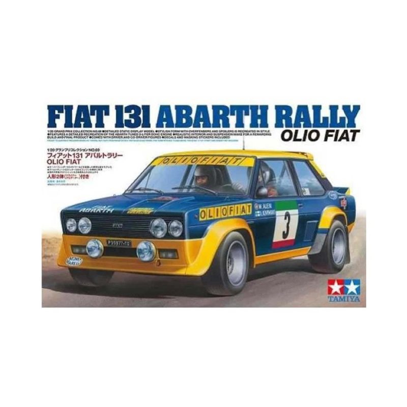 Tamiya Fiat 131 Abarth Rally Olio Fiat (1/20) 20069