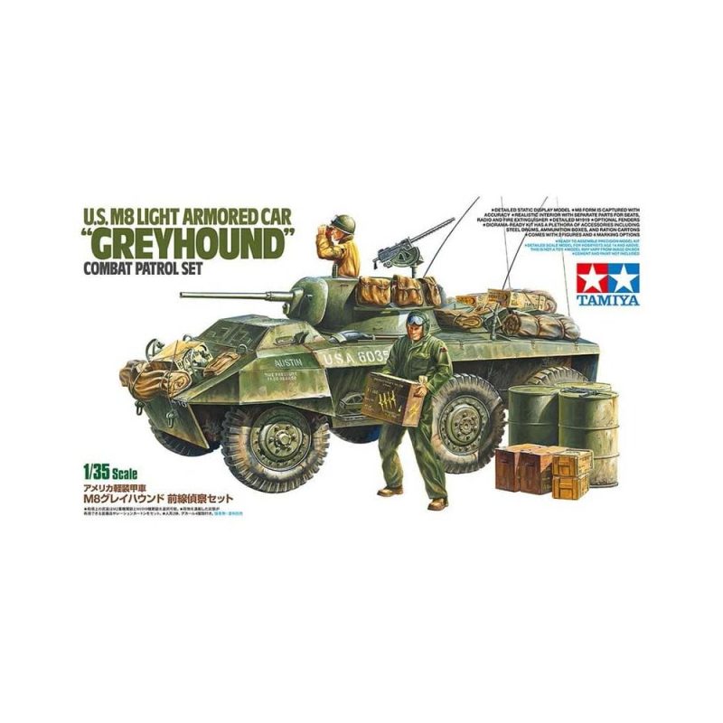 Tamiya US M8 Greyhound Combat Patrol (1/35) 25196