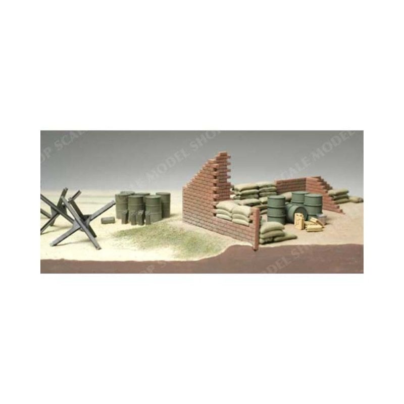 Tamiya Brick/Sandbag/Barricade Set (1/48) 32508