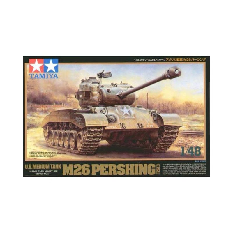 Tamiya US Medium Tank M26 Pershing (1/48) 32537