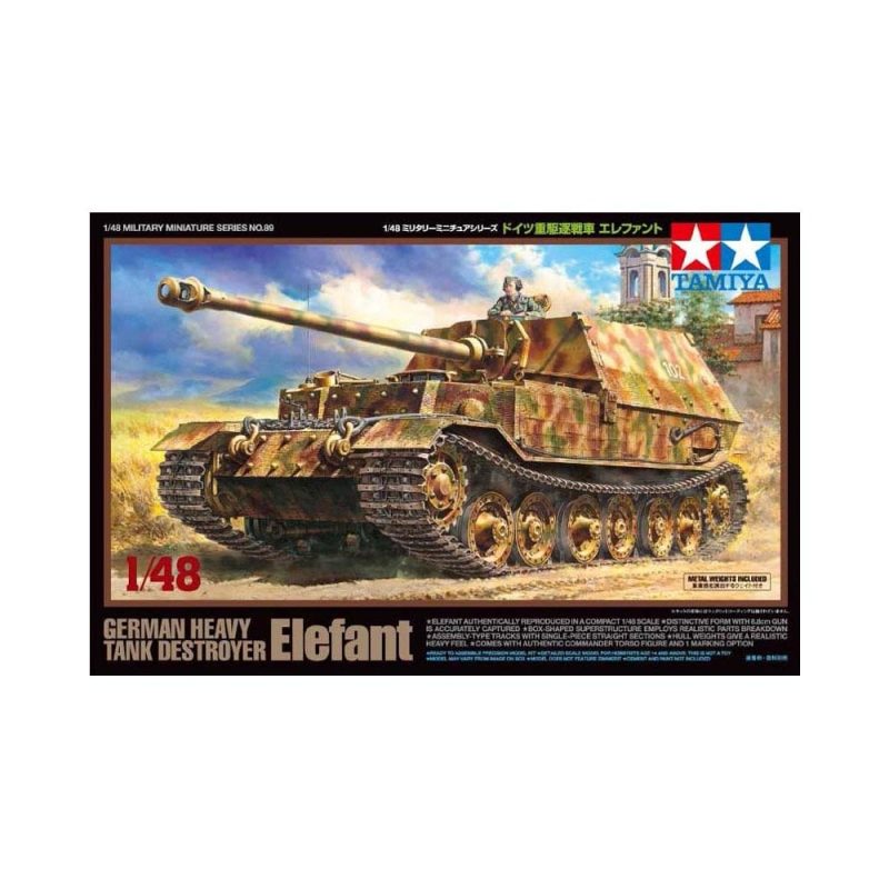 Tamiya German Heavy Tank Destroyer Elefant (1/48) 32589