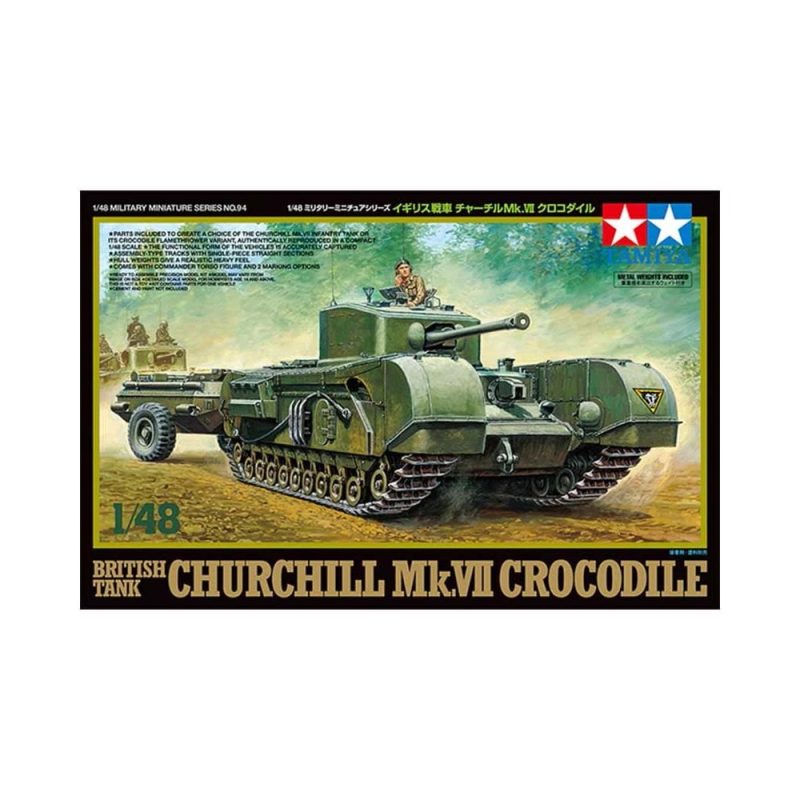 Tamiya British Tank Churchill Mk.VII Crocodile (1/48) 32594