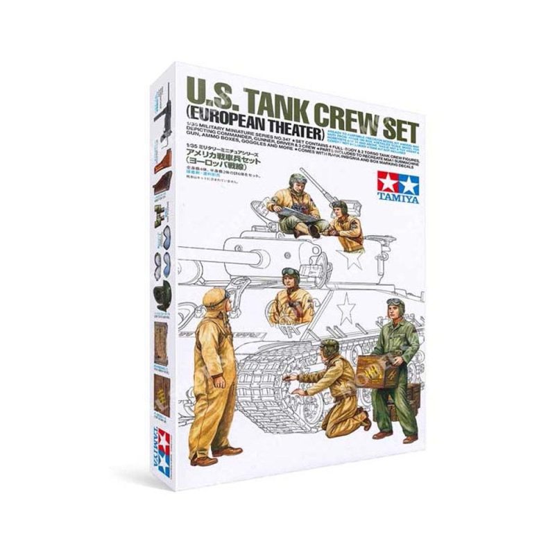 Tamiya US Tank Crew Euro Theatre (1/35) 35347