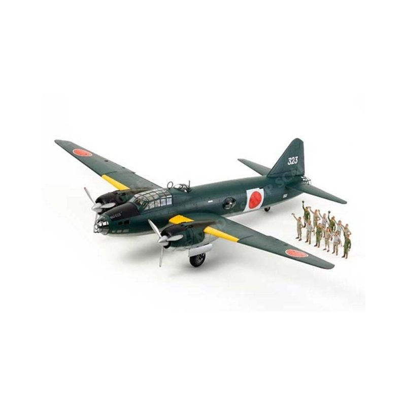 Tamiya G4M1 Yamamoto with 5 Figures (1/48) 61110