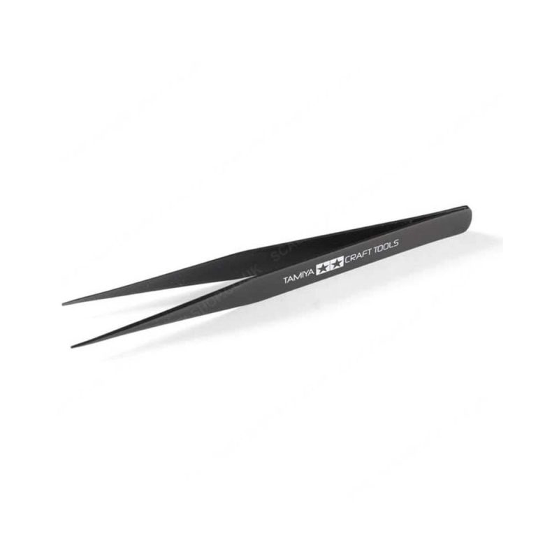 Tamiya Straight Tweezers 74004