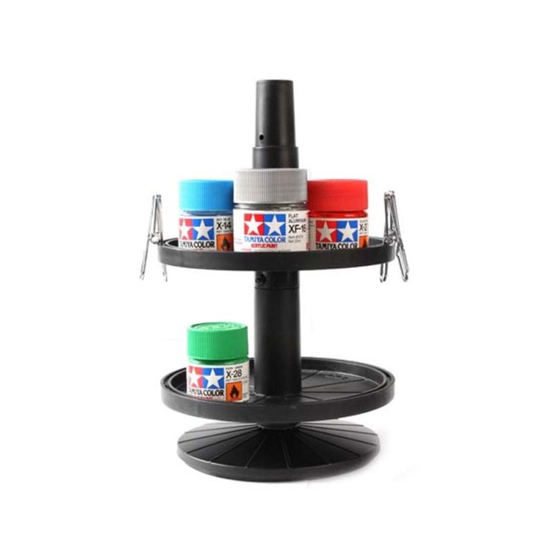 Tamiya Bottled Paint Stand 4 Alligator Clips 74077
