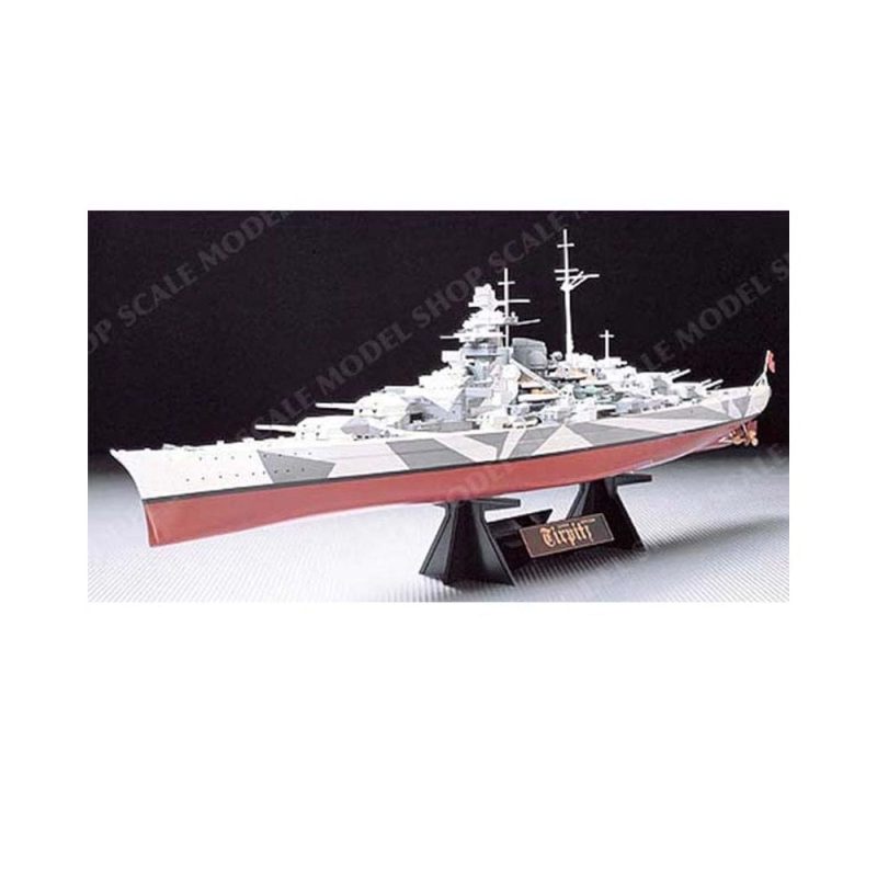 Tamiya Tirpitz With Stand (1/350) 78015