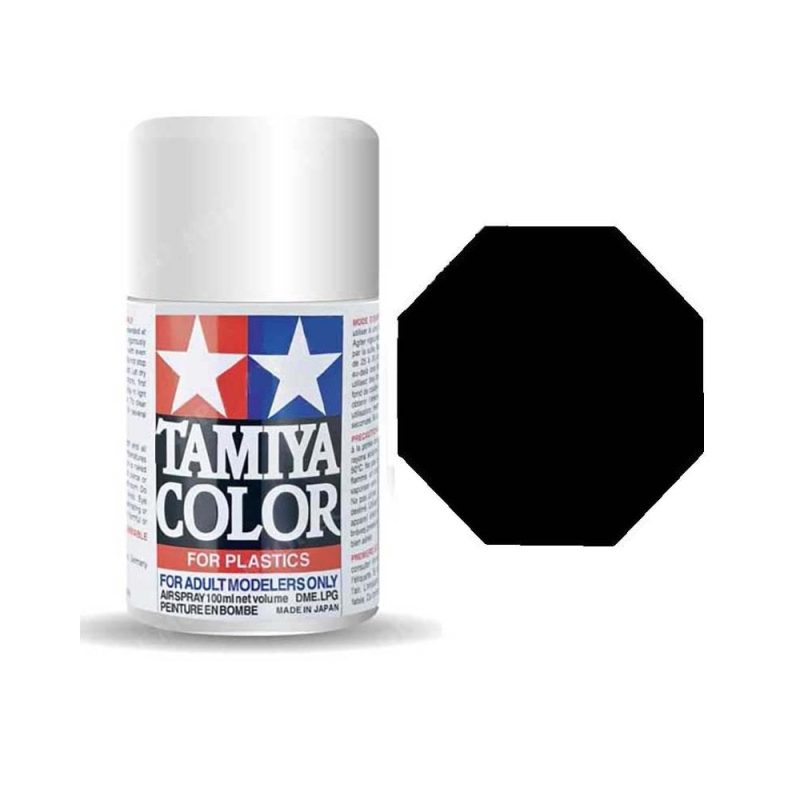 Tamiya TS-6 Matt Black (100ml) 85006