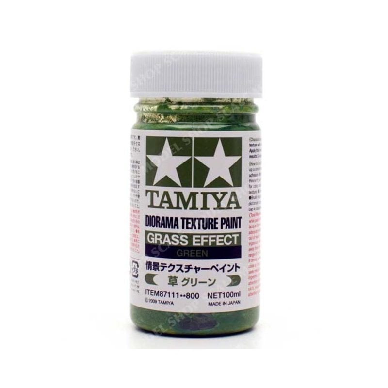 Tamiya Grass Effect Green Diorama Texture Paint (100ml) 87111