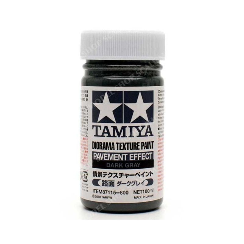 Tamiya Pavement Grey Diorama Texture Paint (100ml) 87115