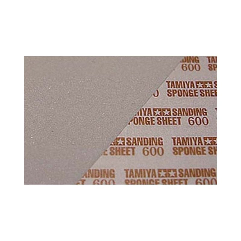 Tamiya Sanding Sponge Sheet 600 Grit 87148