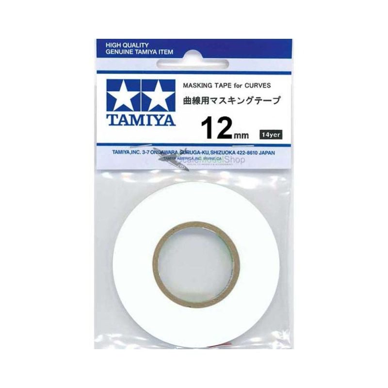 Tamiya Masking Tape for Curves (12mm) 87184