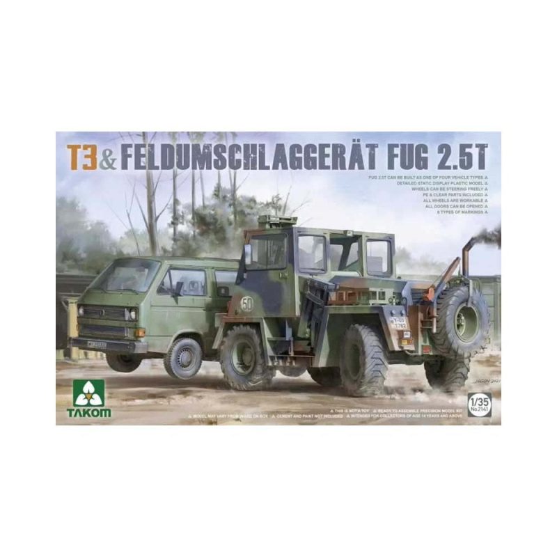 1/35 T3 & Feldumschlaggerat Fug 2.5t Takom 02141