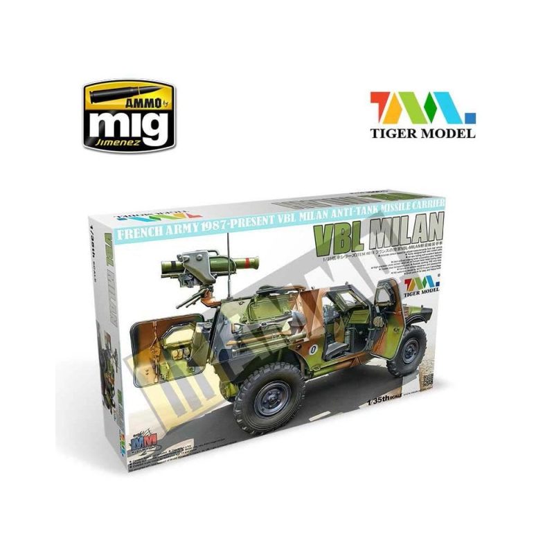 1/35 Panhard VBL Milan Tiger Model TIGE4618