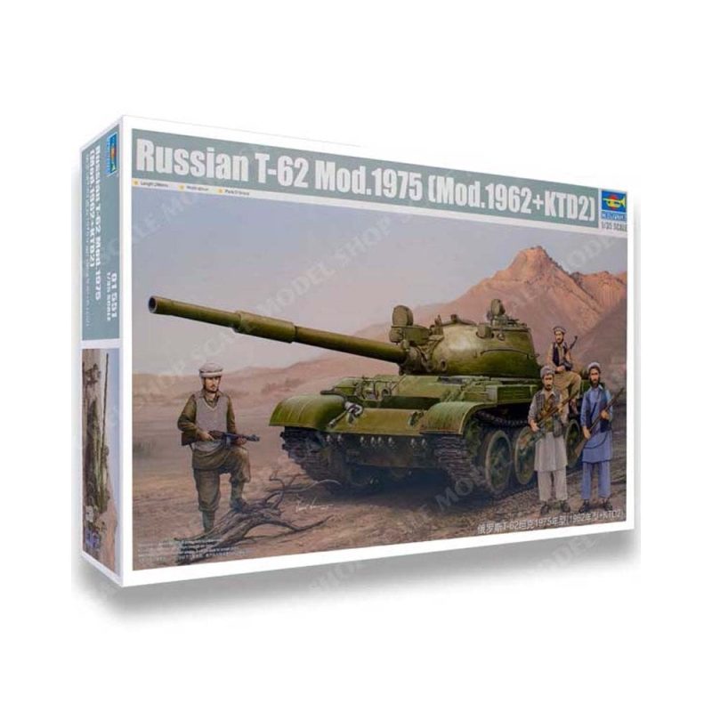 1/35 T-62 Mod 1975 (Mod 1962 KTD2) Trumpeter 01551