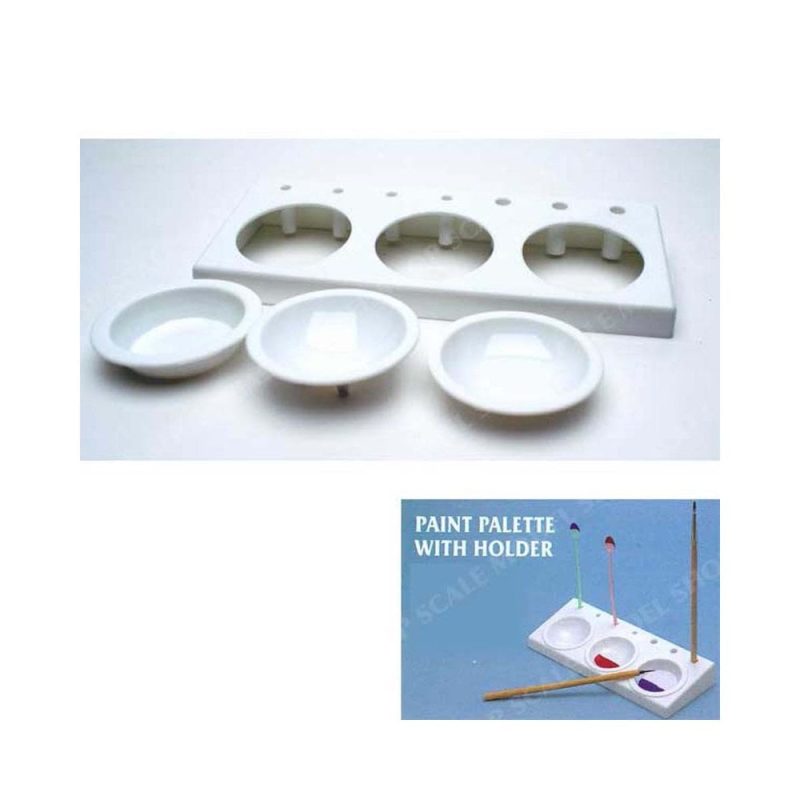 Paint Palette with Holder Trumpeter 09960