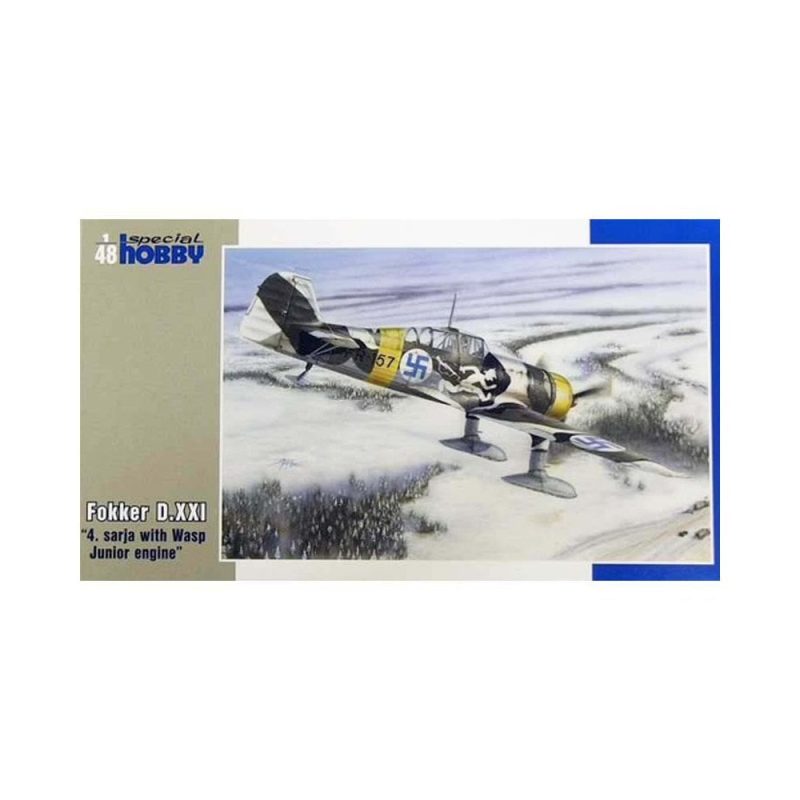 Special Hobby Fokker D.XXI "4.Sarja with Wasp Junior Engine" 48073 (1/48) SH48073