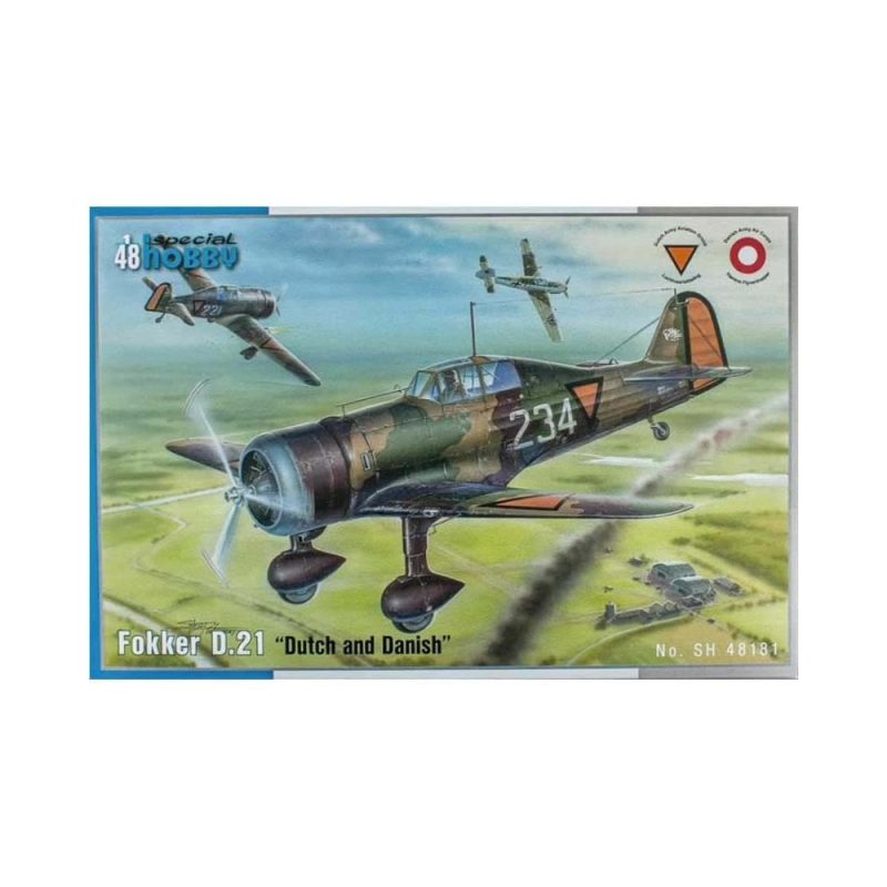 Special Hobby Fokker D.XXI d.21 "Dutch and Danish markings" 48181 (1/48) SH48181
