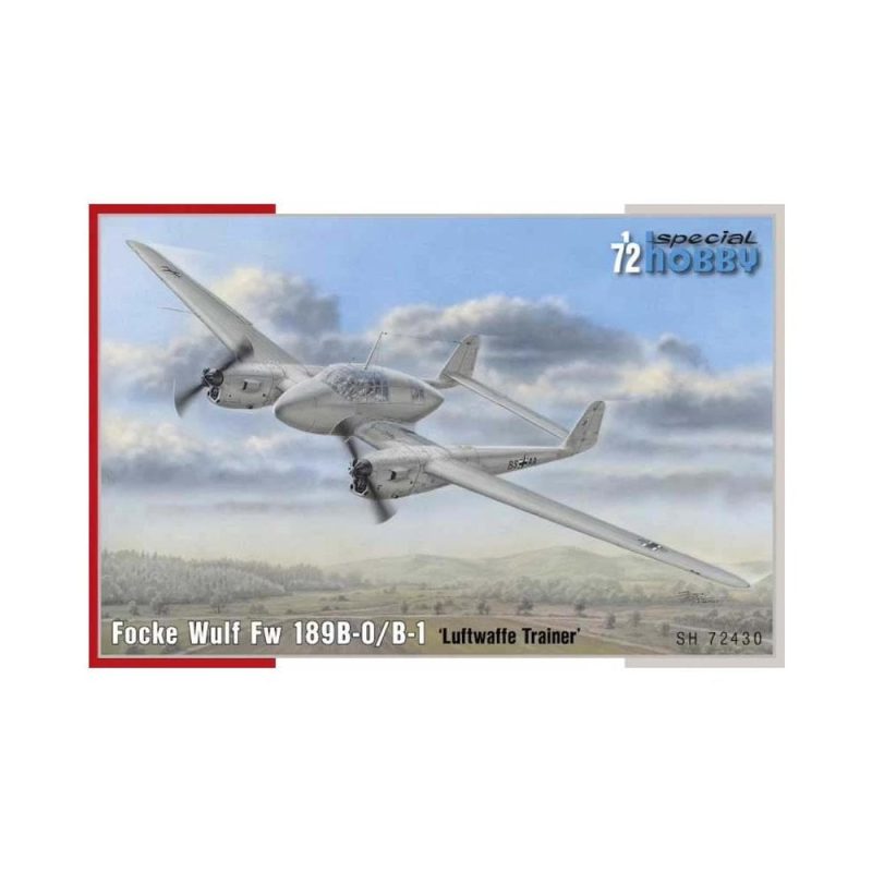 Special Hobby Focke Wulf Fw 189B-0/B-1 Luftwaffe Trainer 72430 (1/72) SH72430