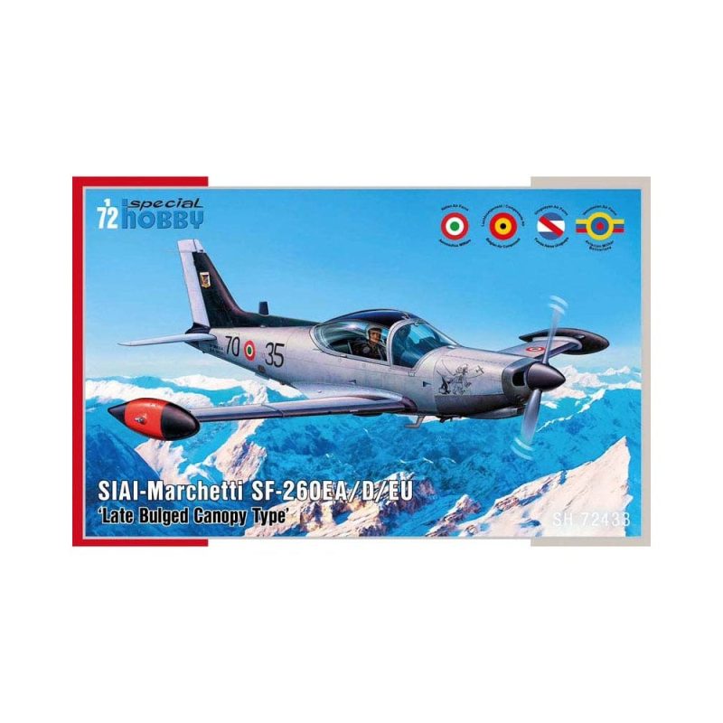 Special Hobby SIAI Marchetti SF-260EA 'Late Bulged Canopy Type' 72433 (1/72) SH72433