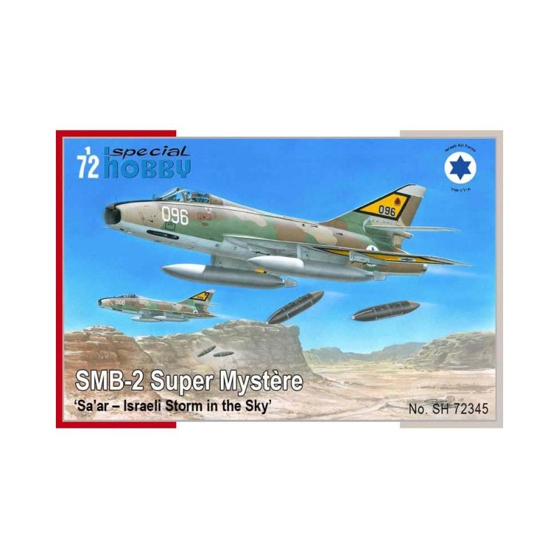 Special Hobby SMB-2 Super Mystere 'Sa'ar 'Israeli Storm in the Sky' 72345 (1/72) SH72345