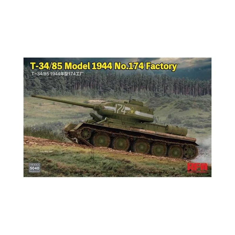Rye Field Models T-34/85 Model 1944 No.174 Factory (1/35) RM5040