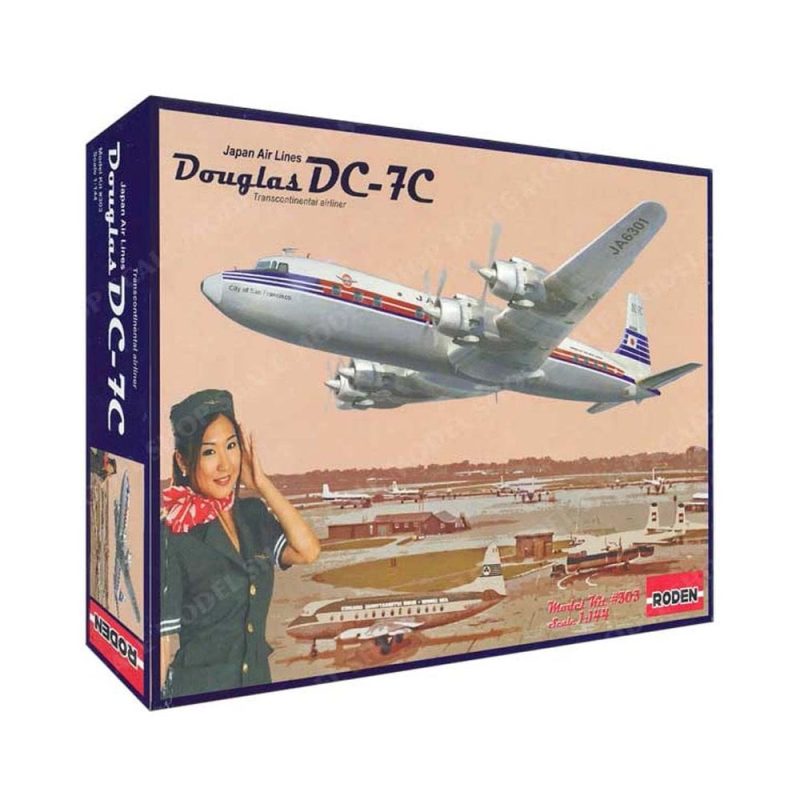 1/144 Douglas DC-7C Japan Air Lines Roden 303