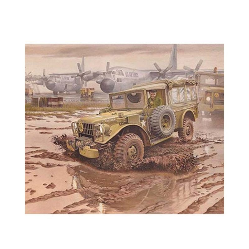 1/35 Dodge M42 _ton 4x4 Command Truck Roden 809