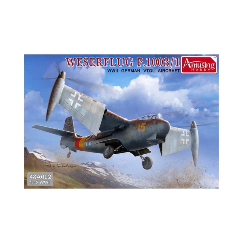 Amusing Hobby Weserflug P.1003/1 (1/48) 48A002