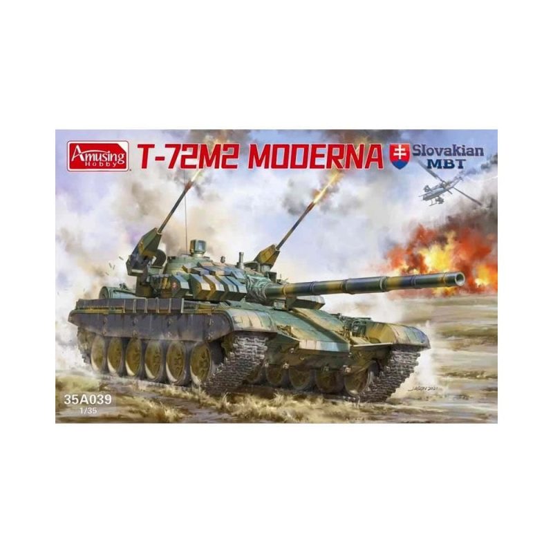 Amusing Hobby T-72M2 "Moderna" Slovak MBT (1/35) 35A039