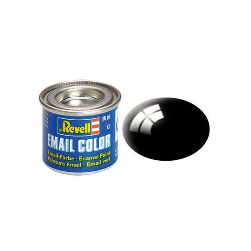 Revell Enamel Black Gloss (07) (14ml) 32107