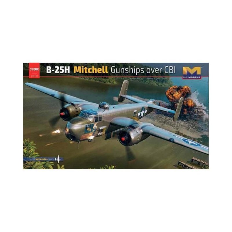 1/32 B-25H Mitchell Gunships over CBI HK Models PKHK01E37