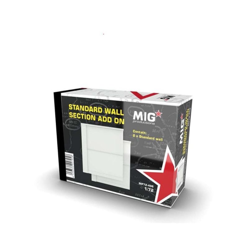 1/72 Standard Wall Section Add On Mig Productions MP72-406