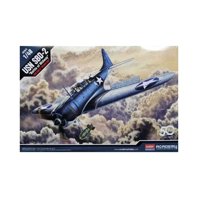 Academy USN SBD-2 Dauntless Battle of Midway (1/48) 12335
