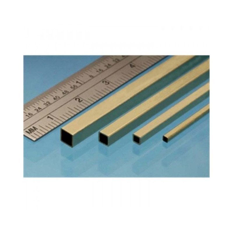 Albion Alloys Square Brass Tube (2.4mm) SSB2M