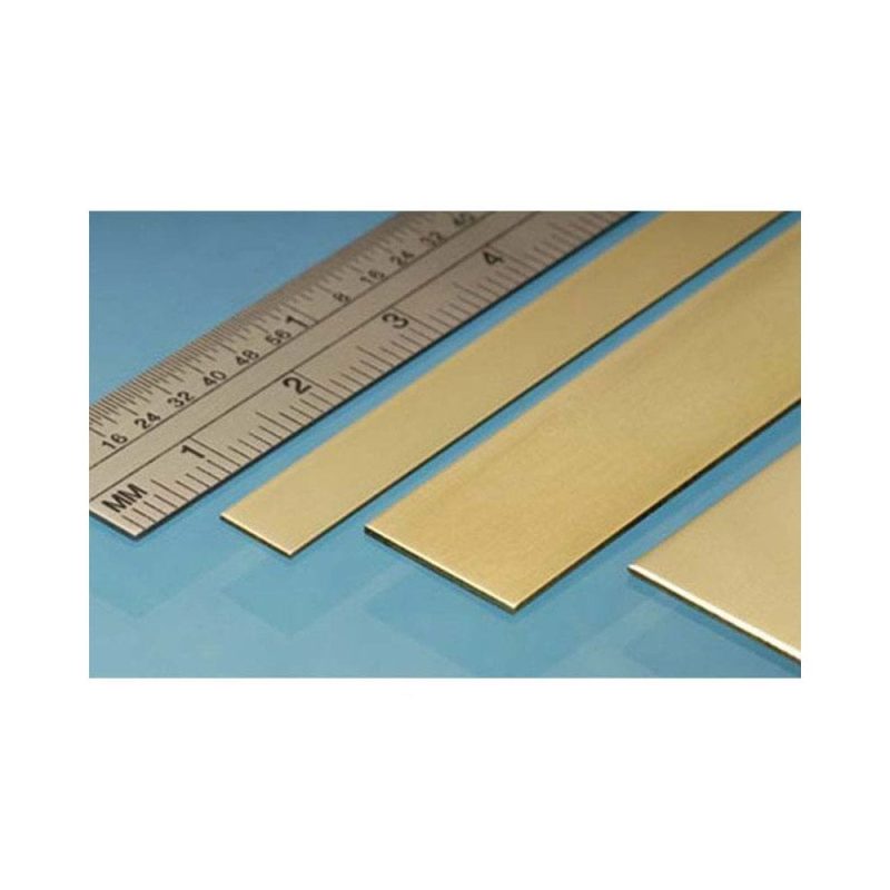 Albion Alloys Brass Strip (12mm x 0.4mm) (4pk) BS2M
