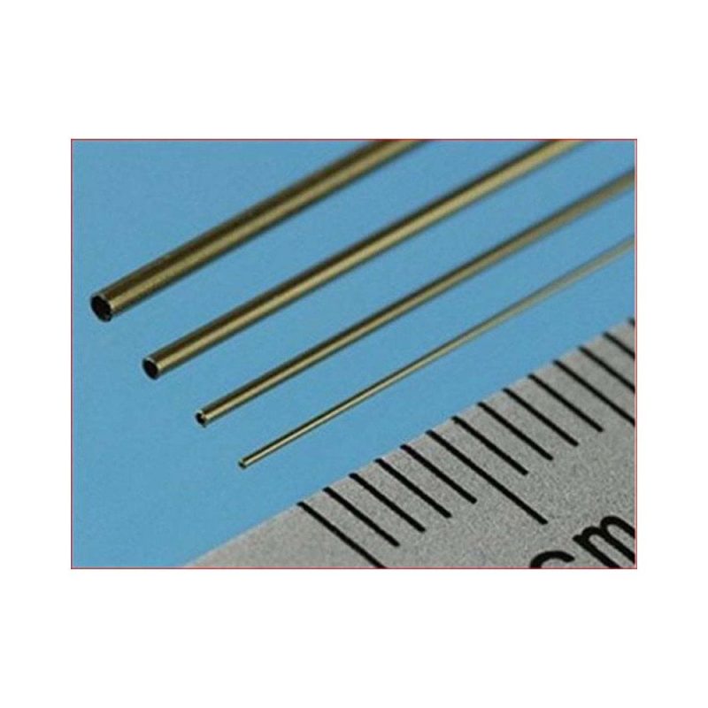 Albion Alloys Brass Micro Tube (1.4mm) (3pk) MBT14