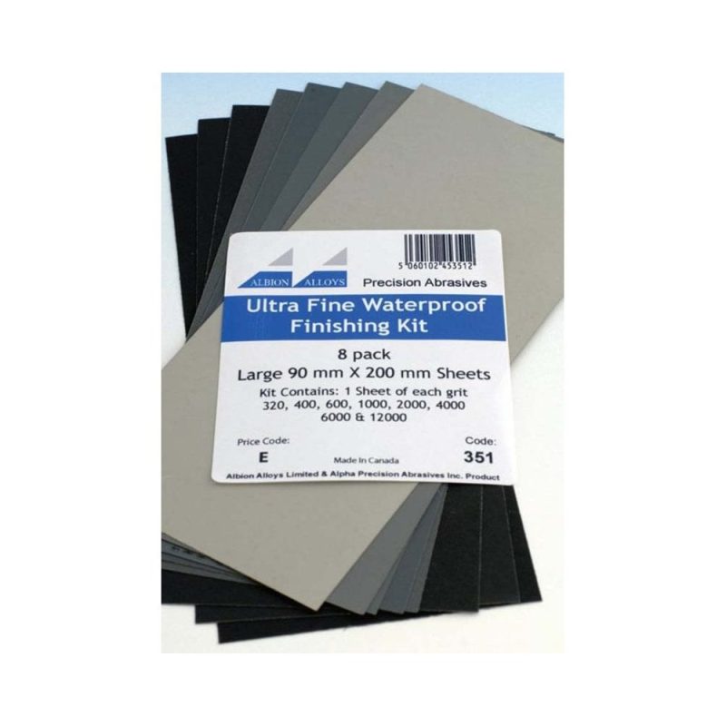 Albion Alloys Ultra Fine Waterproof Finishing Kit 351