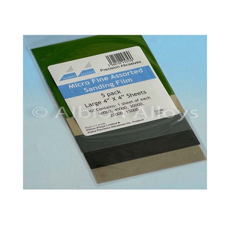 Albion Alloys Micro Fine Sanding Kit 353