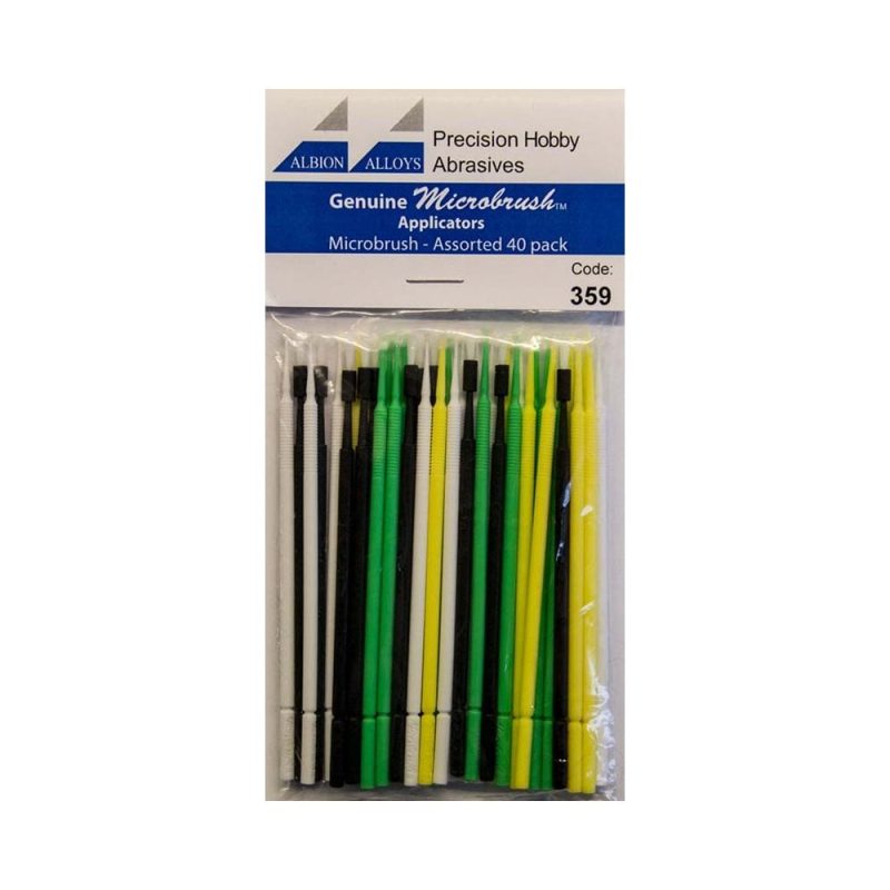 Albion Alloys Microbrush Assorted (40pk) 359