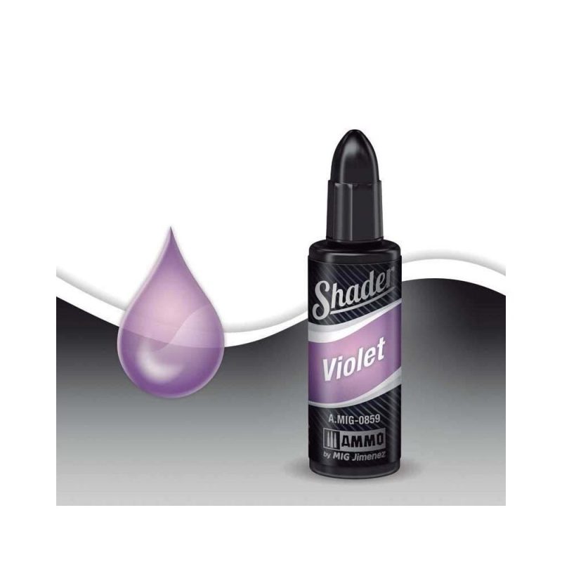 10ml Violet Acrylic Shader Ammo A.MIG-0859
