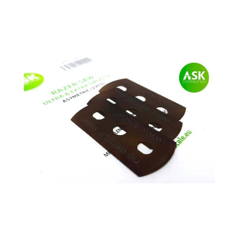 Ultra And Extra Smooth Asymmetric 70/43 Teeth 3pc ASK 200-T0003