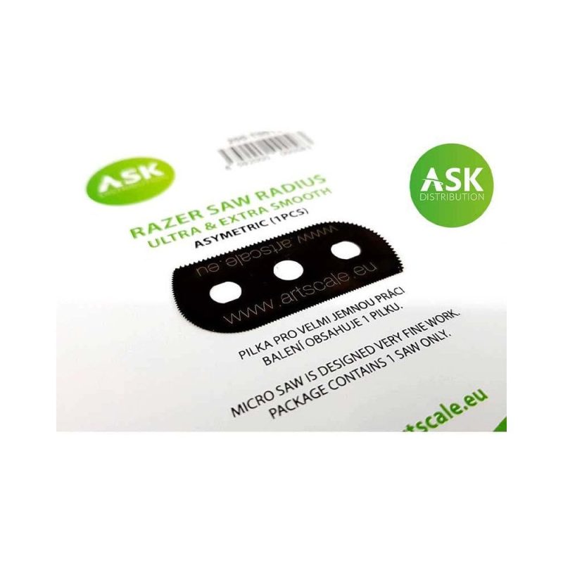Ultra & Extra Smooth Asymmetric 100/65 Teeth 1pc ASK 200-T0013