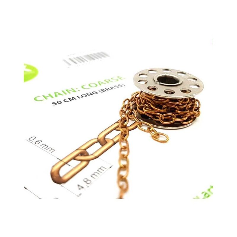 Chain: Coarse - 50 cm Long (Brass) ASK 200-T0250